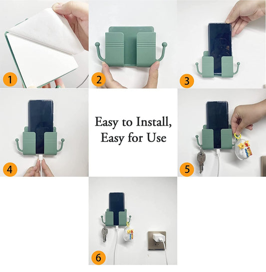 Easy reach wall pocket