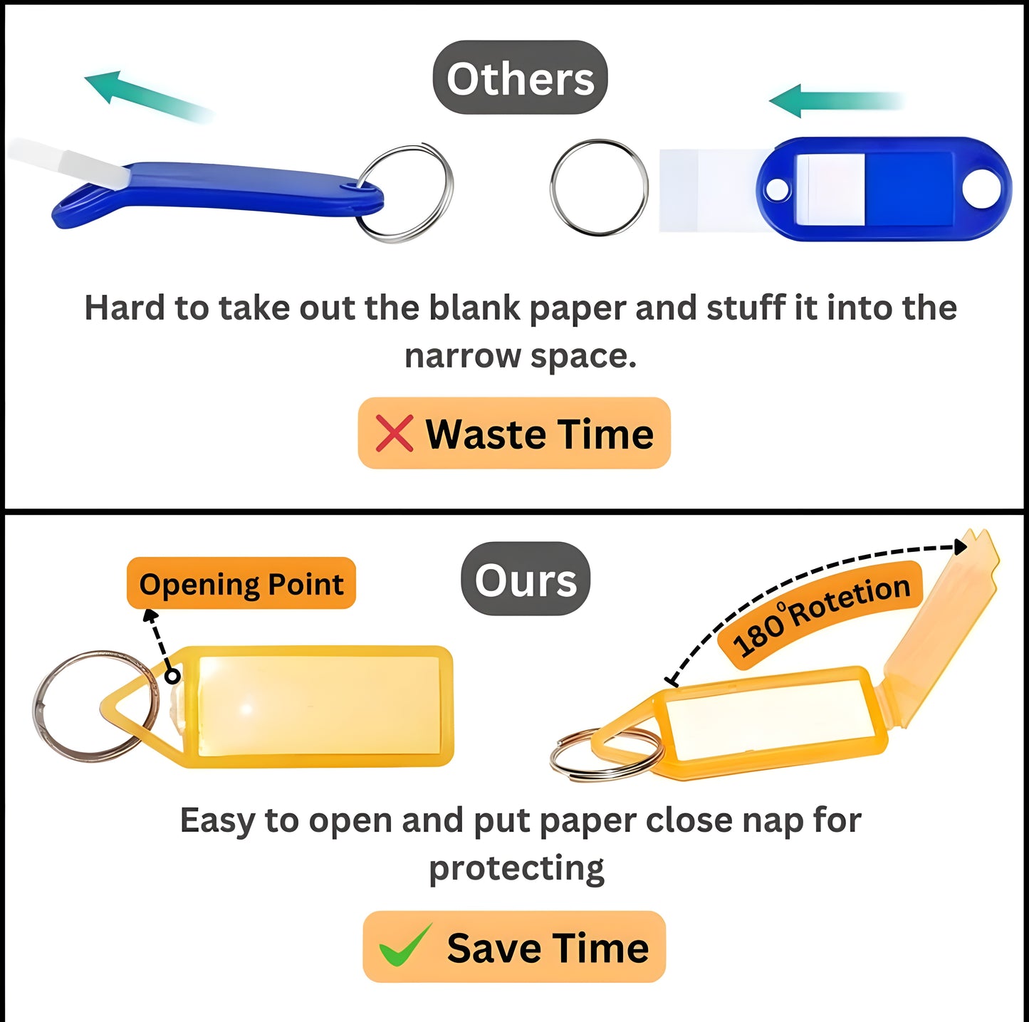 Keychain :home ,office pack of 20 pcs